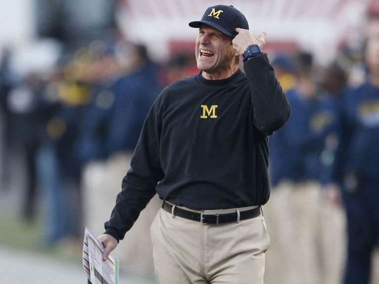 U-M's Jim Harbaugh fires back at Jim Rome for mocking him