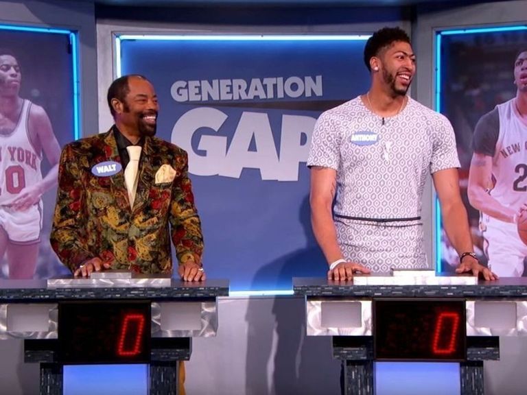 Anthony Davis, Walt Frazier show their age in trivia game ...
