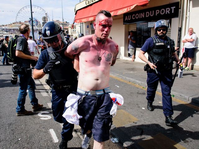 Violence continues in Marseille as brawls between fans turn vicious