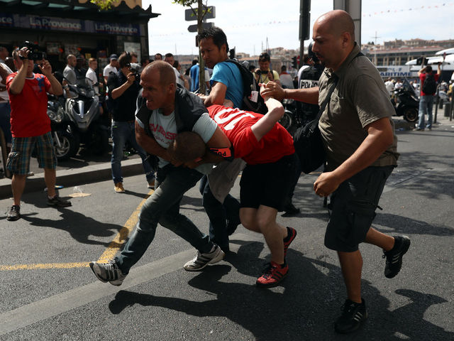 England fans: Russians brought England shirts for 'organised' attacks