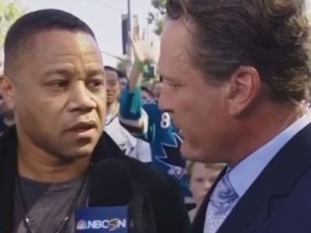 Cuba Gooding Jr. drops F-bomb on live TV while breaking down Game 6