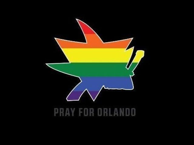 Sharks honor victims of Orlando tragedy prior to Game 6