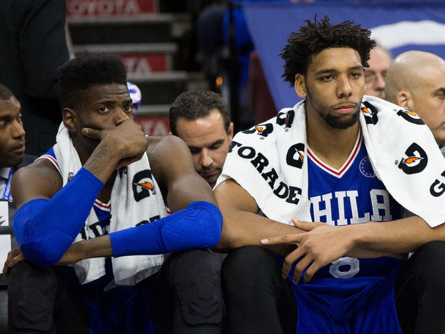 Report: 76ers would rather trade Okafor than Noel