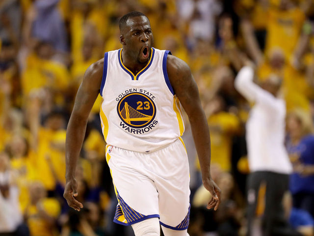 Watch: Draymond Green's brief football career didn't go very well