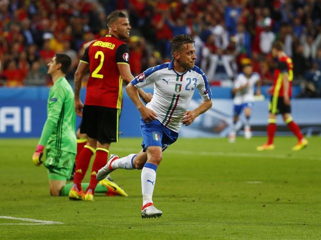 Watch: Giaccherini slots Italy ahead after Bonucci wonder pass