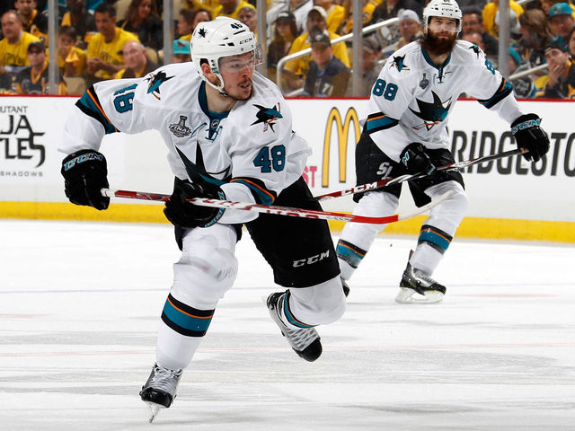 Sharks' Hertl won't need knee surgery