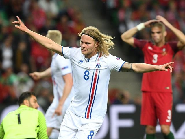 Watch: Iceland's Bjarnason scores historic equaliser vs. Portugal