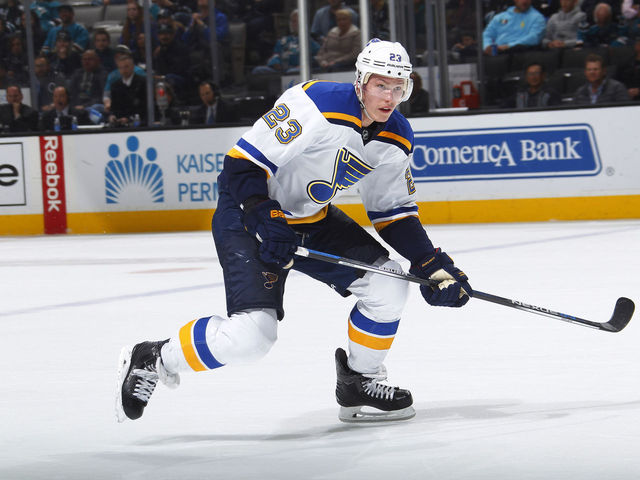 Blues sign Jaskin to 2-year extension