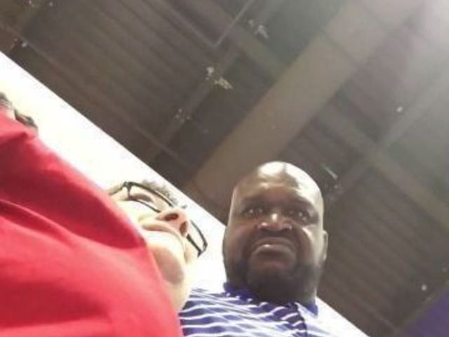 Shaq has hilarious response to fan secretly trying to record him