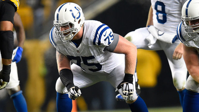 Colts OL Mewhort announces retirement after 4 seasons