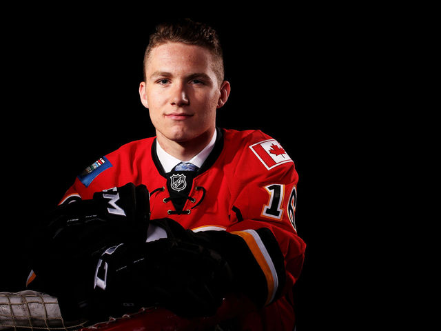 Flames' Burke: Tkachuk the 'pain in the ass' we need