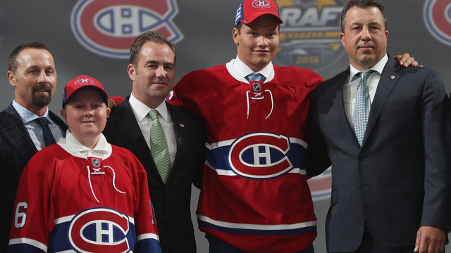Habs' Sergachev puts on show, gets hurt in rookie game