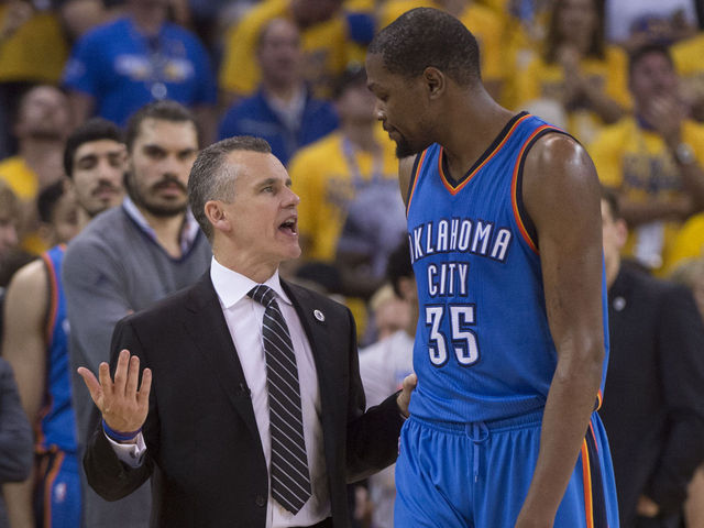 Report: Durant's free-agent meetings to begin Thursday with Thunder