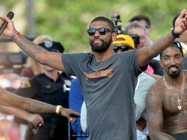 Kyrie Irving will give championship ring to dad