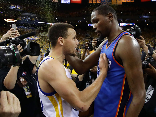 Report: Durant's meeting with Warriors went 'very well'