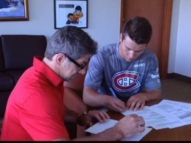 Canadiens sign 1st-round pick Sergachev to entry-level deal