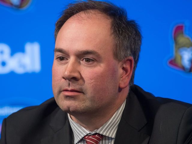 Senators GM: 'Wouldn't make sense' to pursue major trade with Avalanche