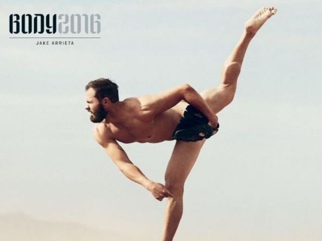 Arrieta bares stellar physique in ESPN's Body Issue