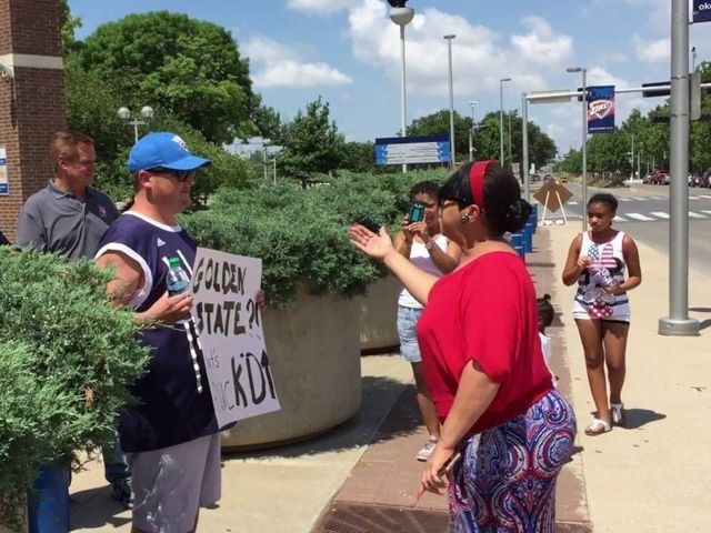 Thunder fans argue about whether Durant is a traitor for joining Warriors