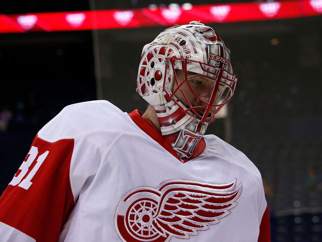 Red Wings sign goalie Coreau to 2-year extension
