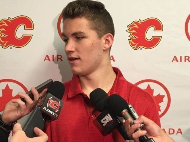 Flames sign Matthew Tkachuk to entry-level deal
