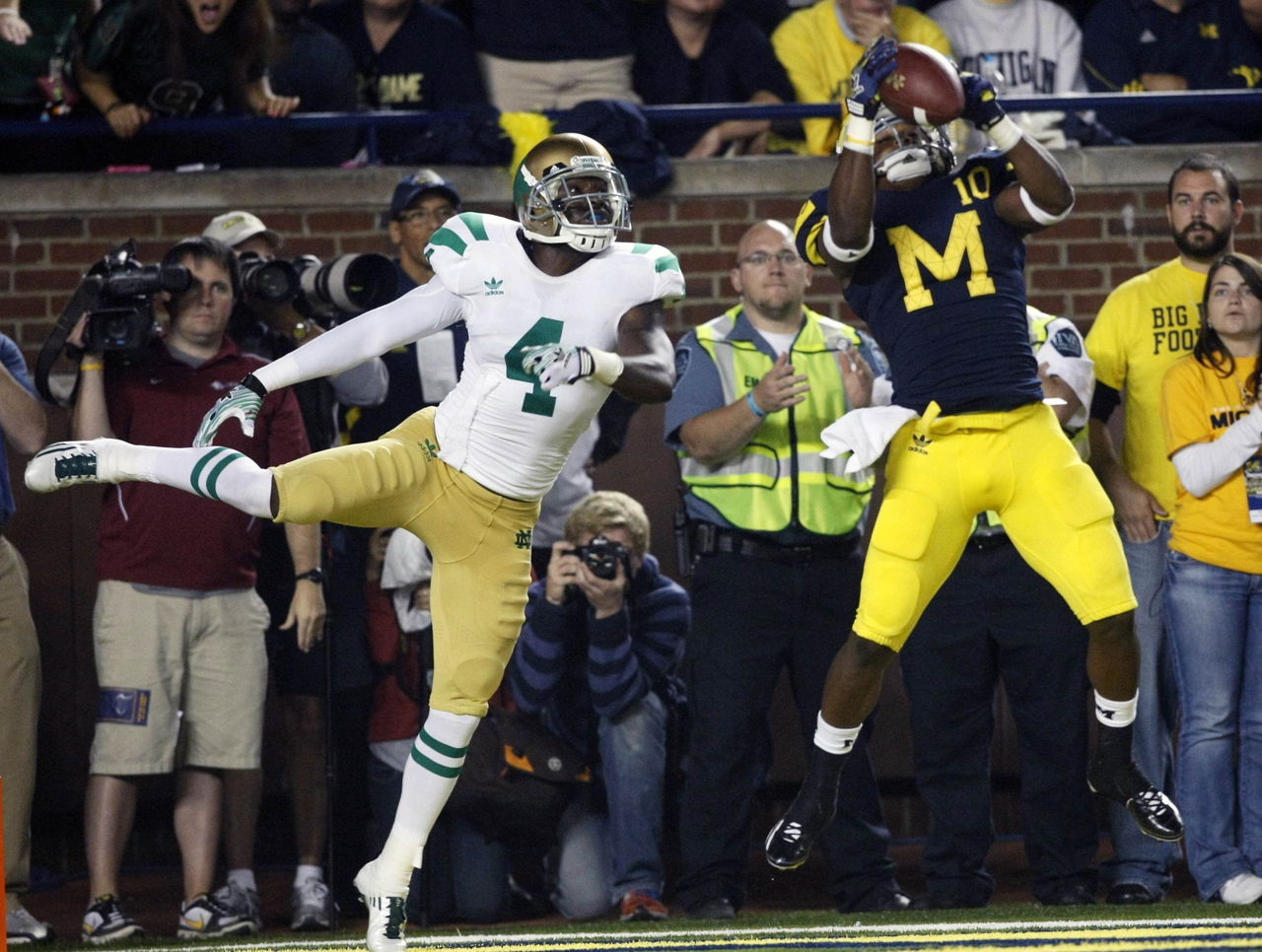 The Top 4 Notre DameMichigan games of all time