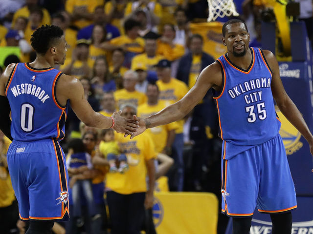 Durant: Westbrook respected decision to join Warriors