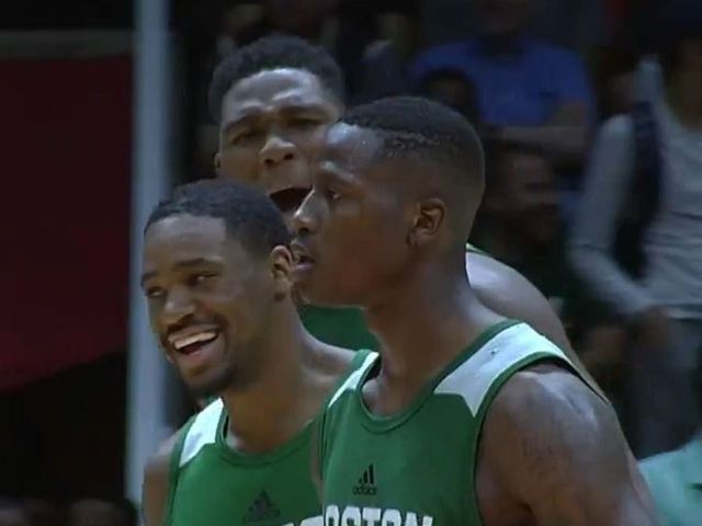 Rozier sinks and-1 trey to give Celtics summer league win