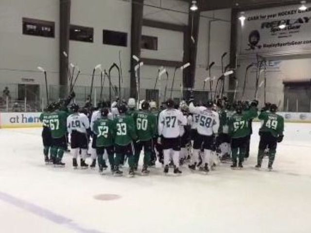 Stars prospects pause camp to honor Dallas shooting victims