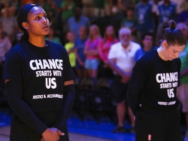 WNBA fines 3 teams for black shirts related to police-involved shootings