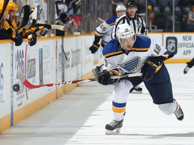 Blues sign Rattie to 1-year, $650K contract