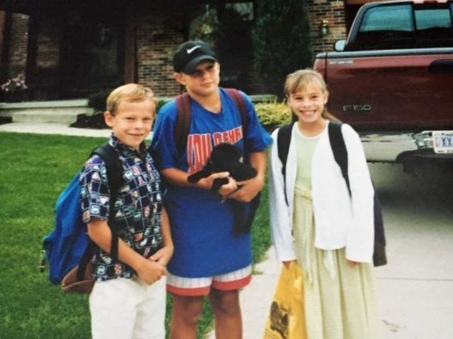 Rob Gronkowski had ridiculously large feet in middle school