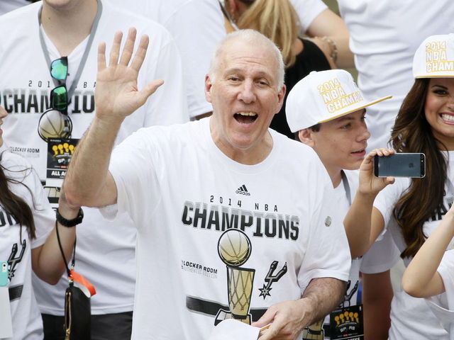 Popovich doesn't care about 'superteam' label: 'I just count the championships'