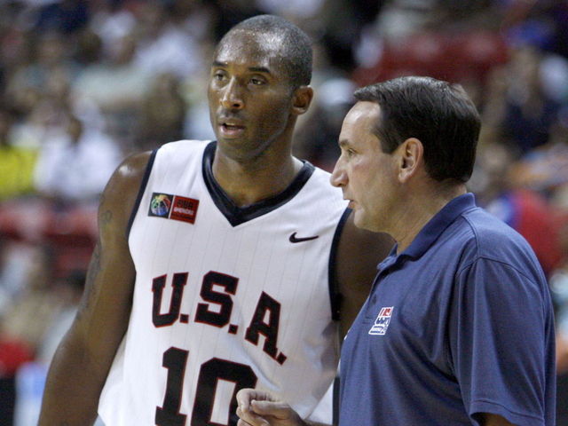 Coach K asked Kobe about availability for Rio: 'He's still part of our program'
