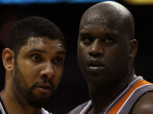 Shaq: Duncan isn't one of the greatest 'big men' in NBA history