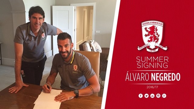 Negredo joins Middlesbrough on season-long loan