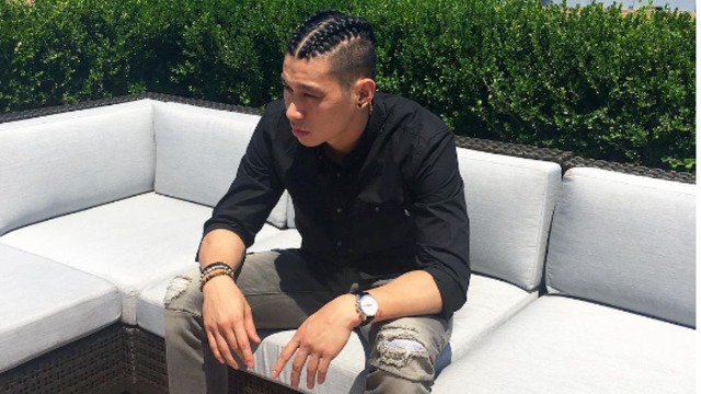 Jeremy Lin rocks cornrows at Nets' press conference