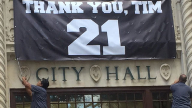 Thursday to be recognized as 'Tim Duncan Day' in San Antonio