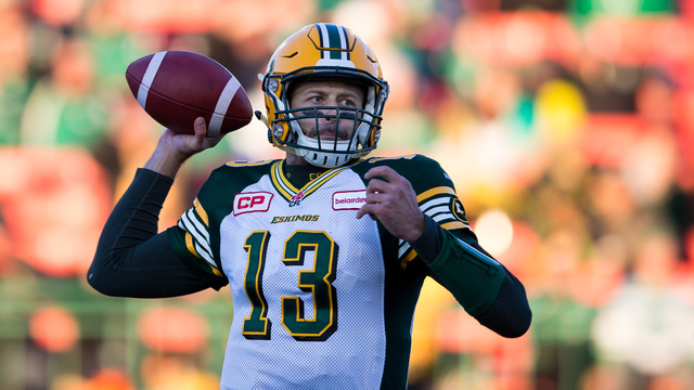 Eskimos remain undefeated as Reilly leads late surge over Ticats