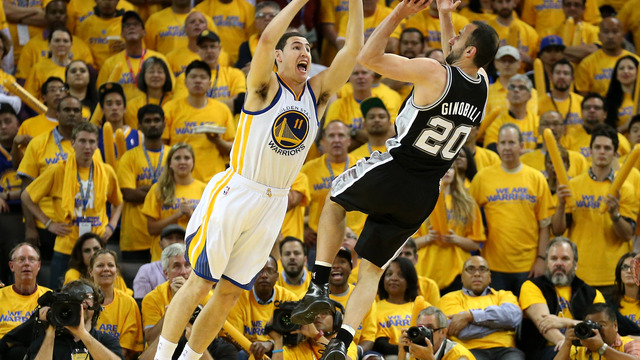 Klay OK with reduced touches, cites Ginobili's role