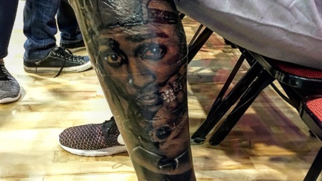 Kevin Durant gets massive 2Pac/Wu-Tang leg tattoo