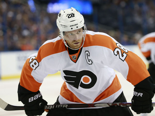 Flyers' Giroux returns to ice ahead of schedule after surgery