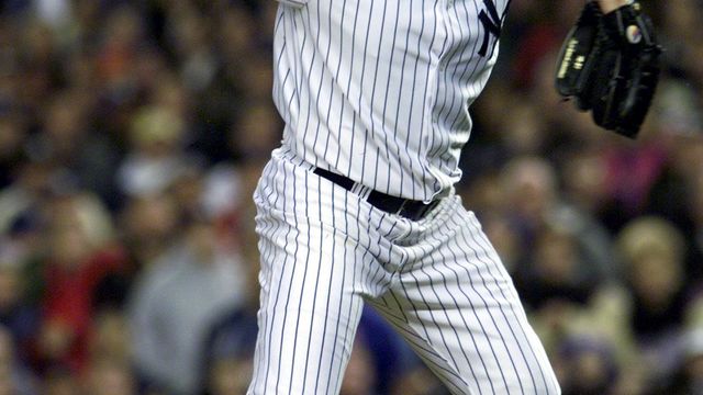Watch: Clemens throws bat toward Piazza in World Series