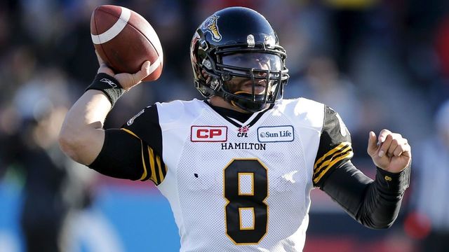 Ticats' Masoli sets new CFL record for consecutive completions