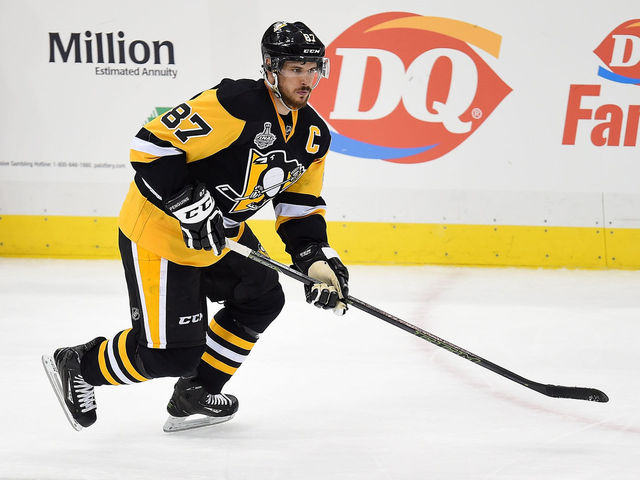 Crosby feeling good after on-ice session, confident in recovery
