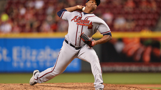 Braves rookie Cabrera challenging Chapman's record speed