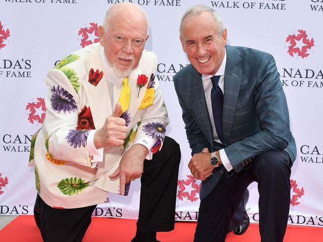 Don Cherry, Ron MacLean get star on Canada's Walk of Fame