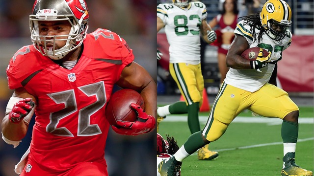 Fantasy Football Faceoff: Doug Martin vs. Eddie Lacy