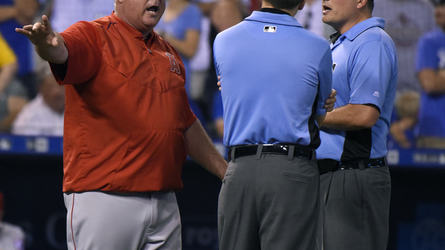 Angels play under protest after controversial call