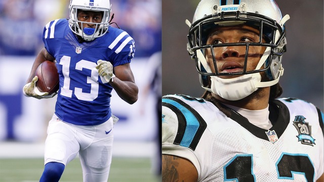 Fantasy Faceoff: T.Y. Hilton vs. Kelvin Benjamin
